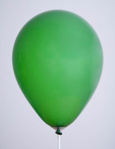 Ballons Cristal Vert Émeraude Déco 5